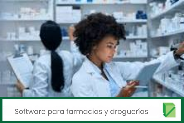 Software para farmacias y droguerías